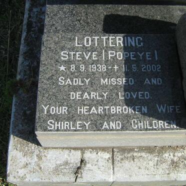 LOTTERING Steve 1938-2002