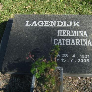 LAGENDIJK Hermina Catharina 1931-2005