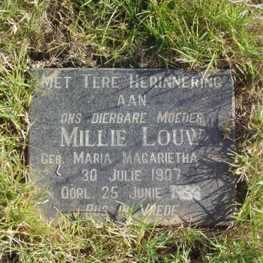 LOUW Maria Magrietha 1907-1996