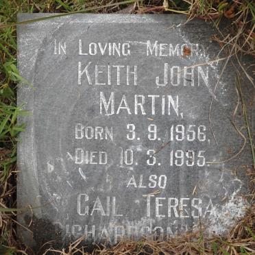 MARTIN Keith John 1956-1995 :: RICHARDSON Gail Teresa
