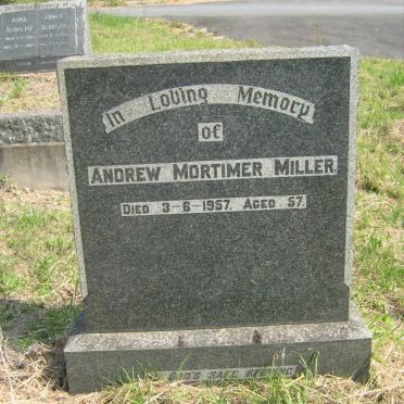 MILLER Andrew Mortimer -1957