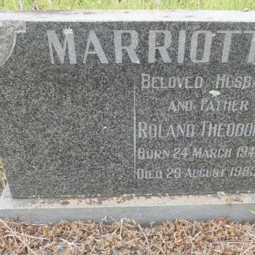 MARRIOTT Roland Theodore 1940-1983