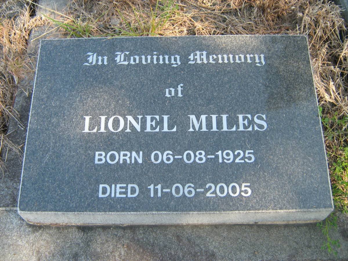 MILES Lionel 1925-2005