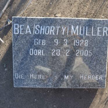 MULLER Bea 1928-2005