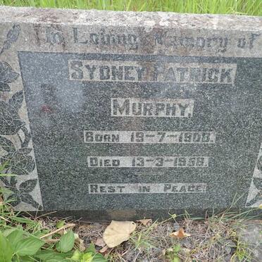 MURPHY Sydney Patrick 1908-1958