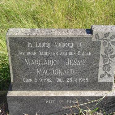MacDONALD Margaret Jessie 1912-1965