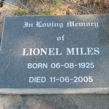 MILES Lionel 1925-2005