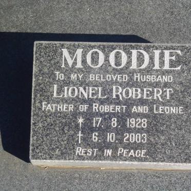 MOODIE Lionel Robert 1928-2003