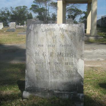 MEIER H.G.F. 1850-1936