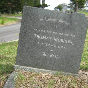 MORROW Thomas 1875-1957