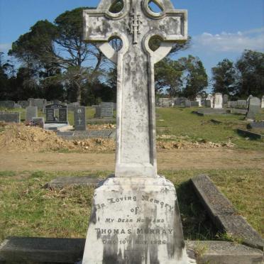 MURRAY Thomas -1926 &amp; Amelia -1953