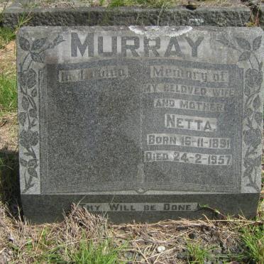 MURRAY Netta 1891-1957