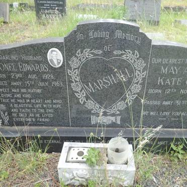 MARSHALL Lionel Edwards 1928-1963 &amp;  May Audrey Kate GOWER 1935-1998
