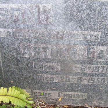 MONSON Arthur East 1871-1950 &amp; Minnie Helen 1890-1959