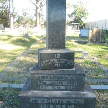 OAK Aubrey Litchfield -1943 &amp; Clare -1971