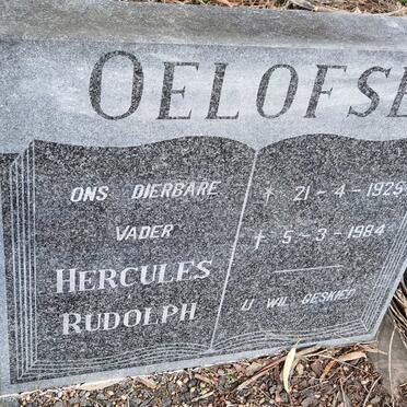 OELOFSE Hercules Rudolph 1925-1984