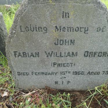 ORFORD John Fabian William -1958