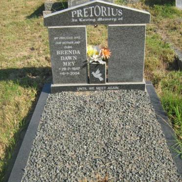 PRETORIUS Brenda Dawn Mey 1947-2004