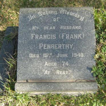 PENBERTHY Francis  -1948