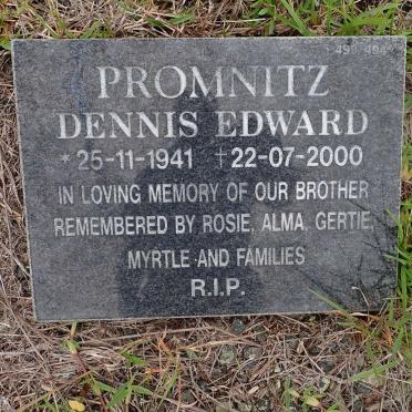 PROMNITZ Dennis Edward 1941-2000