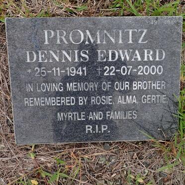 PROMNITZ Dennis Edward 1941-2000