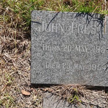 PRESTON John 1954-1954