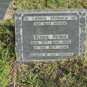 PETRIE Bessie -1959