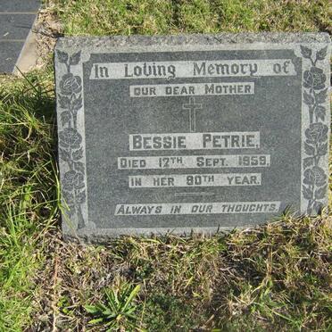 PETRIE Bessie -1959