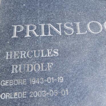 PRINSLOO Hercules Rudolf 1943-2003