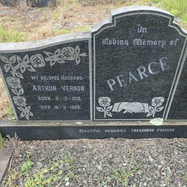 PEARCE Arthur Vernon 1919-1968