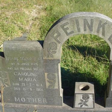 PEINKE Wilhelm Friedrich 1876-1965 &amp; Caroline Maria 1878-1964