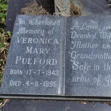 PULFORD Veronica Mary 1943-1995