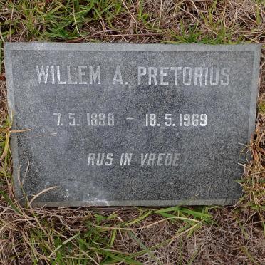 PRETORIUS Willem A. 1898-1969