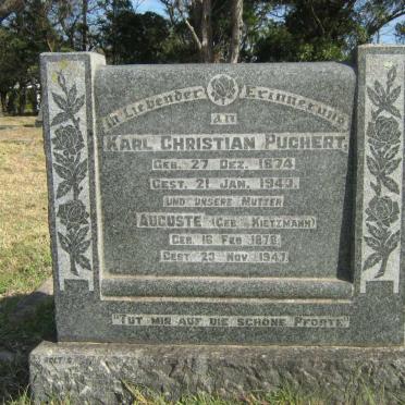 PUCHERT Karl Christian 1874-1943 &amp; Auguste J.M. KIETZMANN 1878-1947