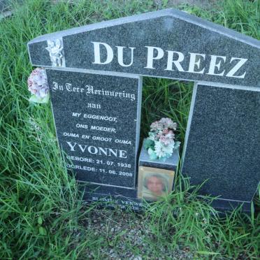 PREEZ Yvonne, du 1938-2008