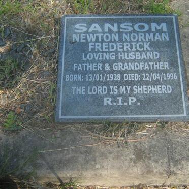 SANSOM Newton Norman Frederick 1928-1996