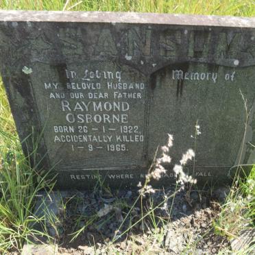 SANSOM Raymond Osborne 1922-1965