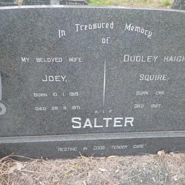 SALTER Dudley Haigh Squire 1918-1987 &amp; Joey 1919-1971