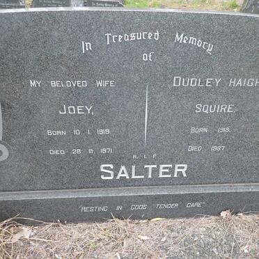 SALTER Dudley Haigh Squire 1918-1987 &amp; Joey 1919-1971