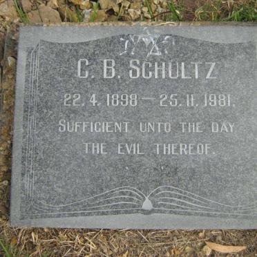 SCHULTZ C.B. 1898-1981