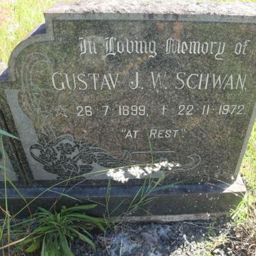 SCHWAN Gustav J. 1899-1972 &amp; Gertrude Nellie 1899-1965 