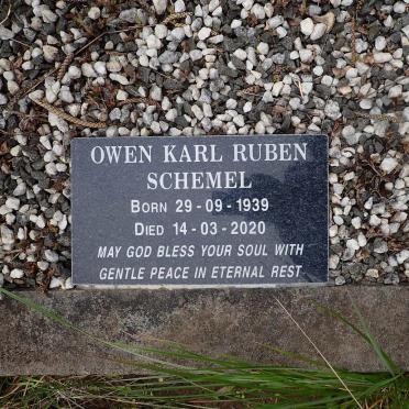 SCHEMEL Owen Karl Ruben 1939-2020