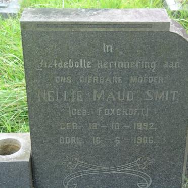 SMIT Nellie Maud nee FOXCROFT 1892-1966