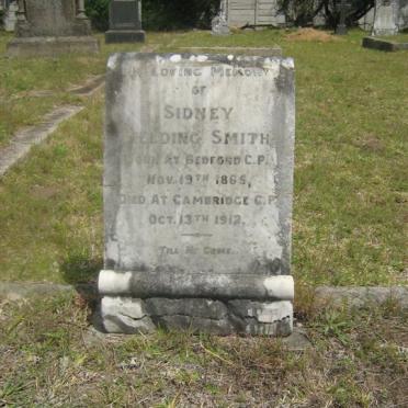 SMITH Sidney Fielding 1865-1912