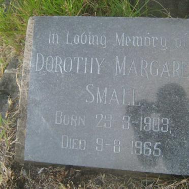 SMALL Dorothy Margaret 1909-1965