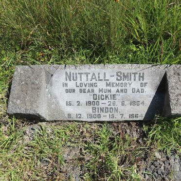 SMITH Dickie, NUTTALL- 1900-1964 &amp; Bindon 1900-1964