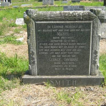 SMITH George Theodore 1876-1962 &amp; Mabel 1887-1957