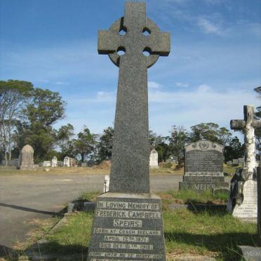 SPEIRS Frederick Campbell 1871-1918