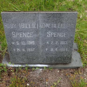 SPENCE Kenneth Eustace 1913-1984 &amp; Ruby 1918-1997