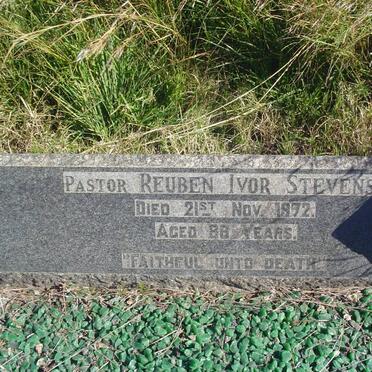 STEVENS Reuben Ivor -1972